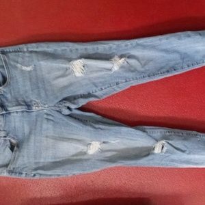 Light blue jeans Maurice high rise